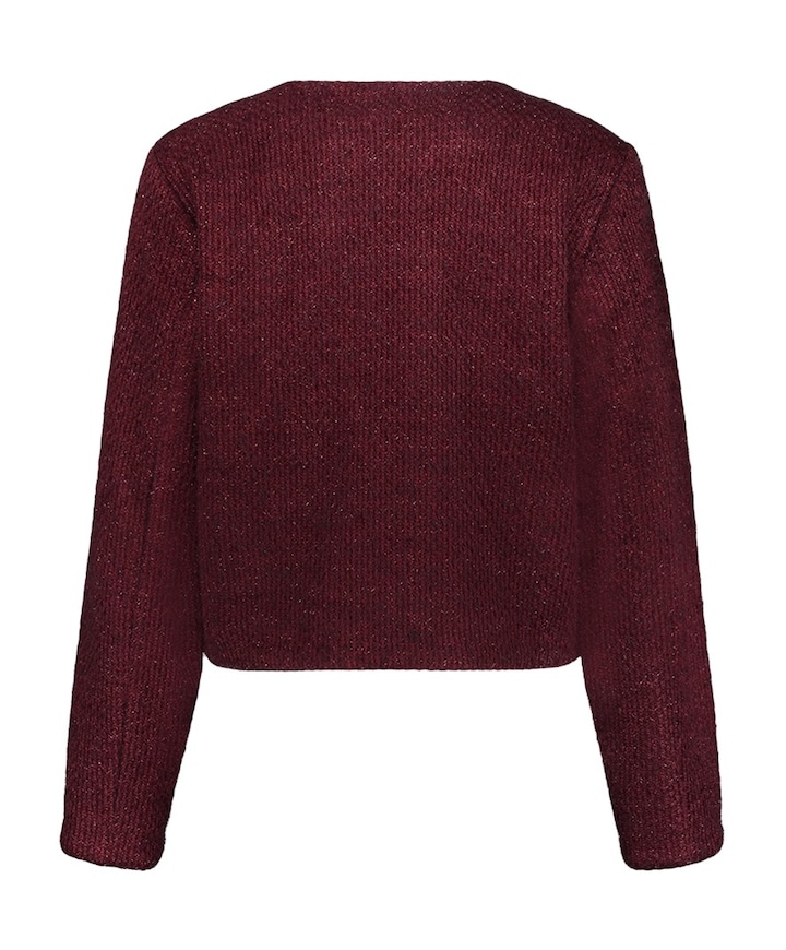 Dames jas bordeaux
