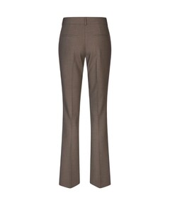 CLARAFV 826 MUD BROWN MELANGE dames pantalon bruin