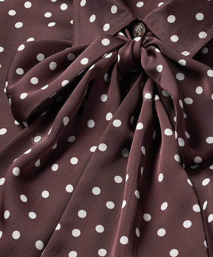 Dames blouse bordeaux