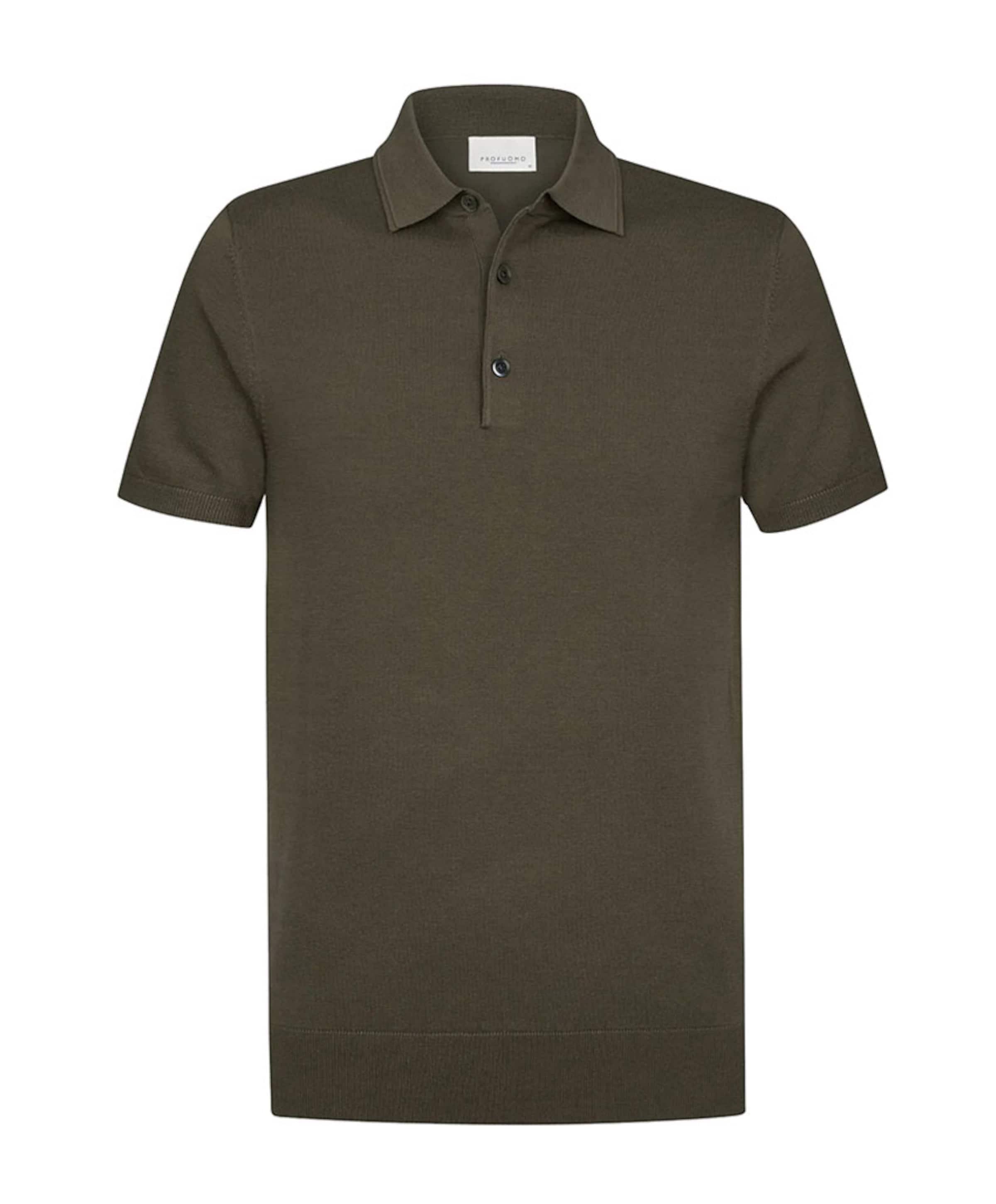 Heren polo bruin