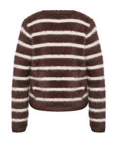 Dames vest bruin