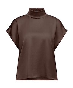 Dames top bruin
