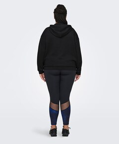 Plussize sweater zwart