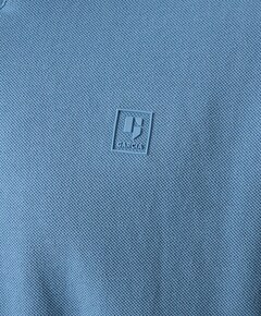 Heren polo blauw