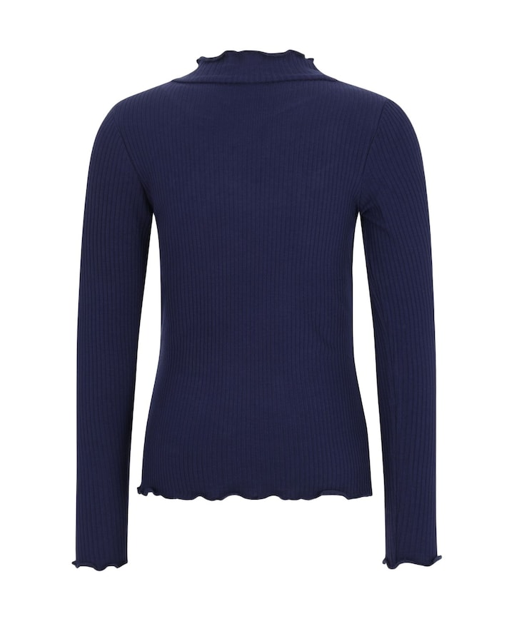 Meisjes longsleeve blauw