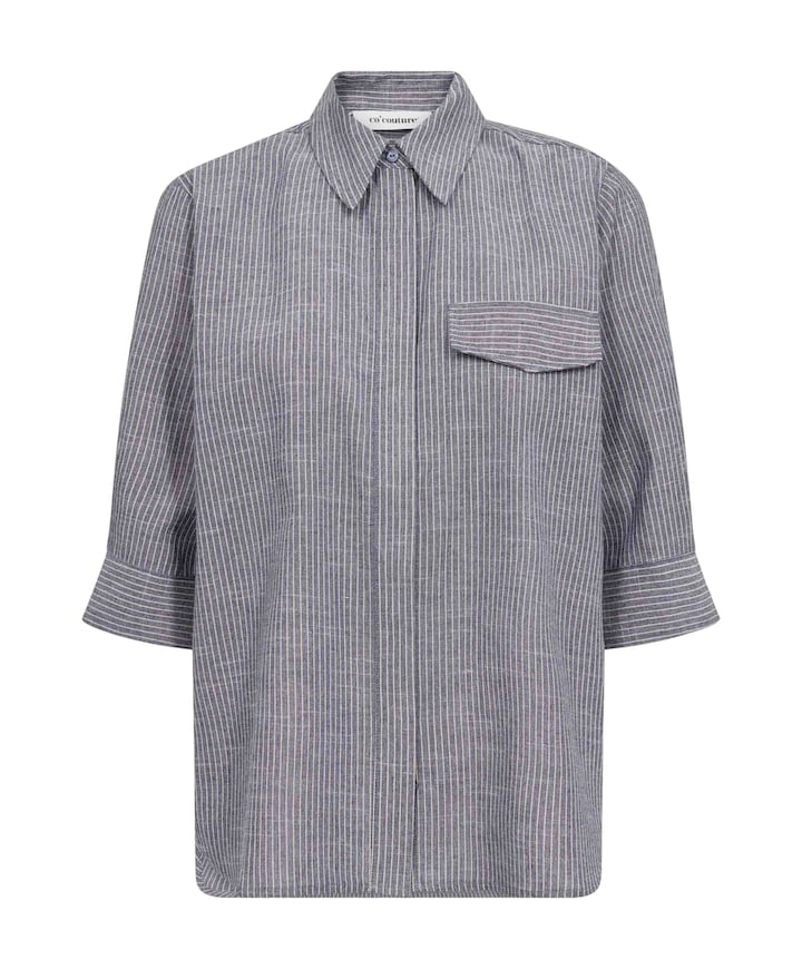 Dames blouse blauw
