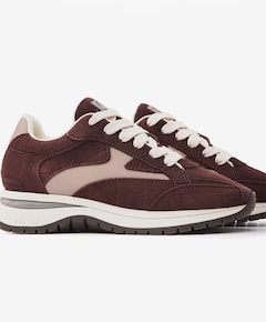 Usher Riggs dames sneakers bordeaux