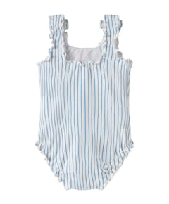 Meisjes badpak blauw