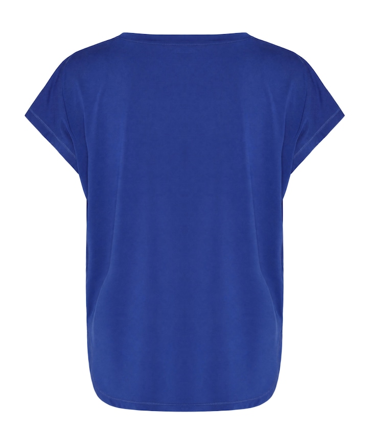 Dames t-shirt blauw