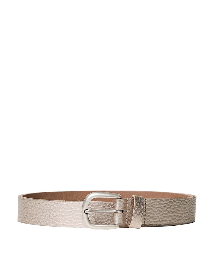 Dames riem beige