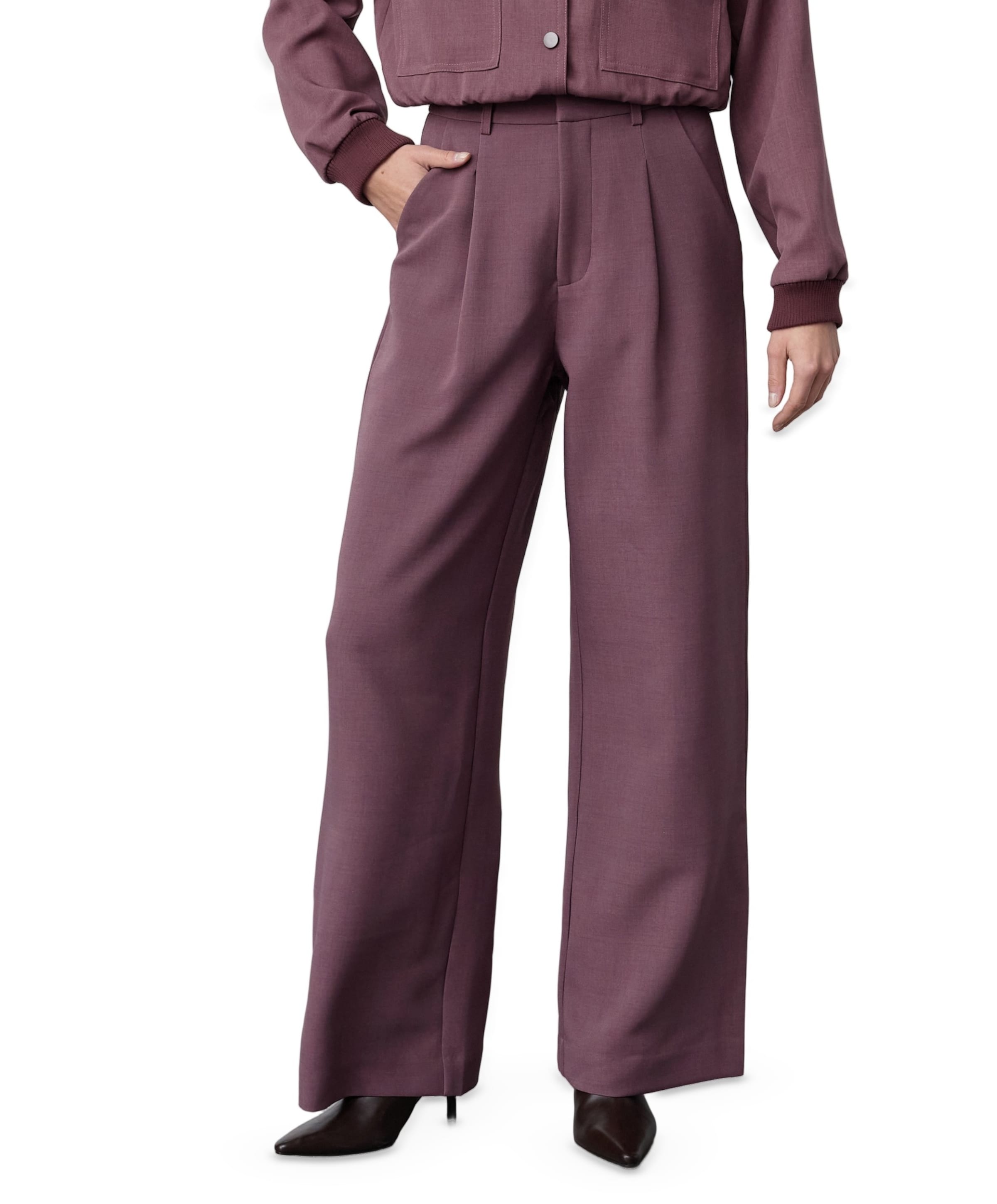 GREAT-PA3 dames broek bordeaux