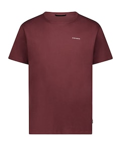 Heren T-shirt bordeaux