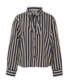 Dames blouse blauw