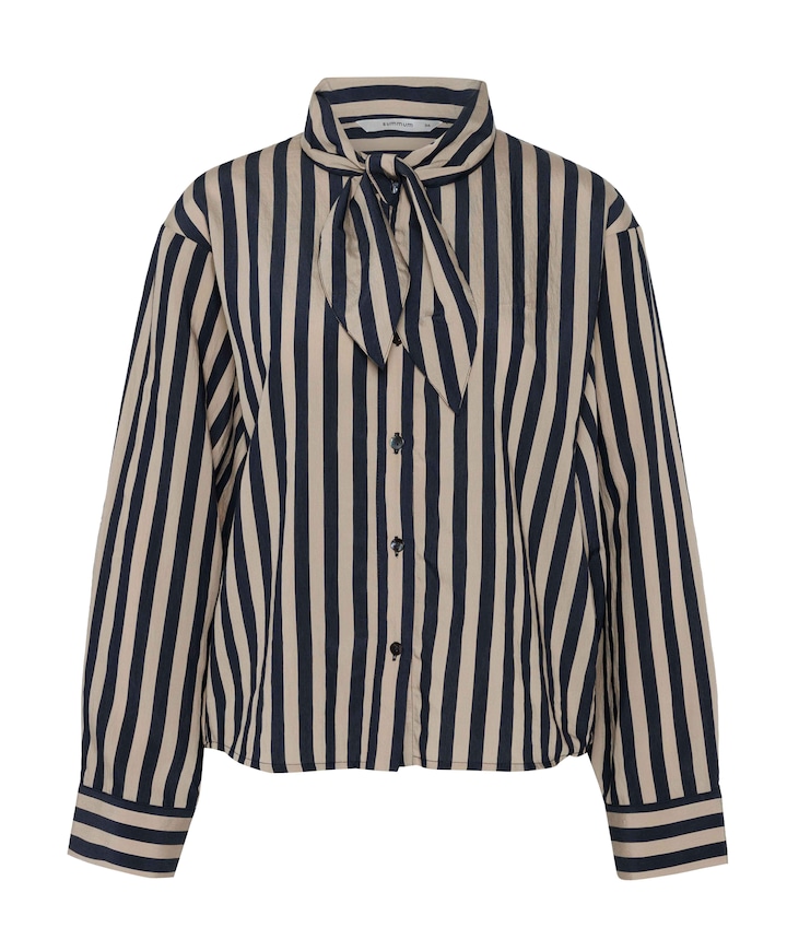 Dames blouse blauw