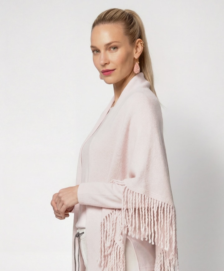 Dames sjaal roze