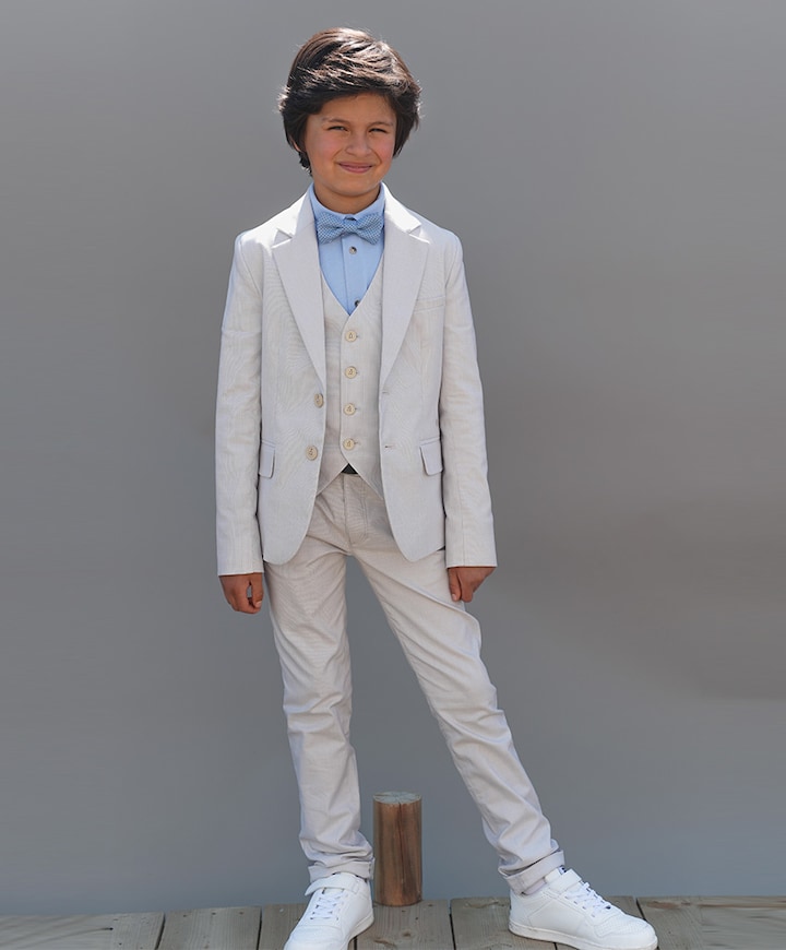 Bob jongens pantalon grijs