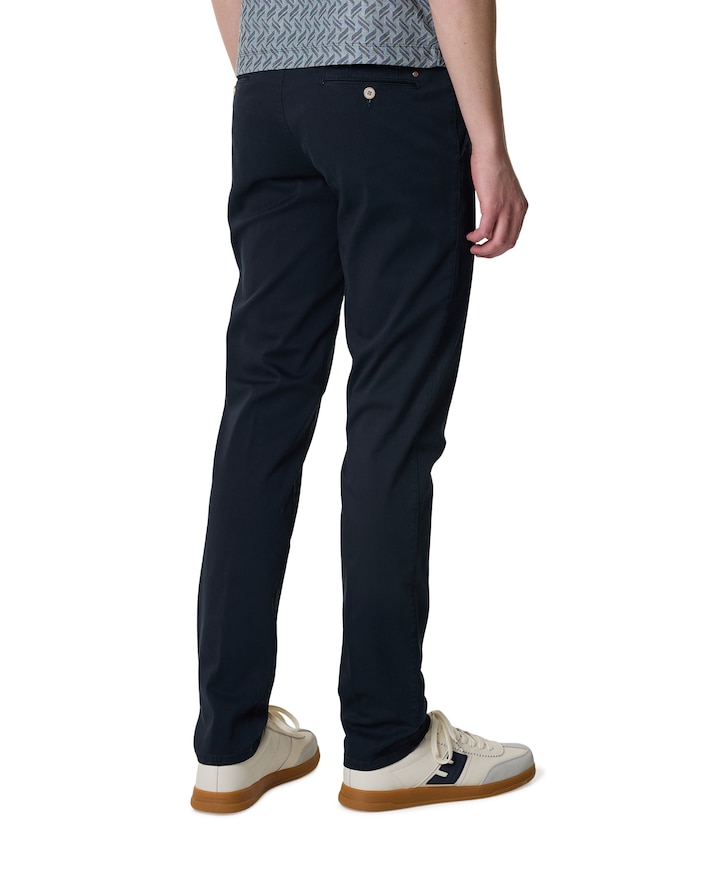 Luxury Comfort Chino heren pantalon blauw