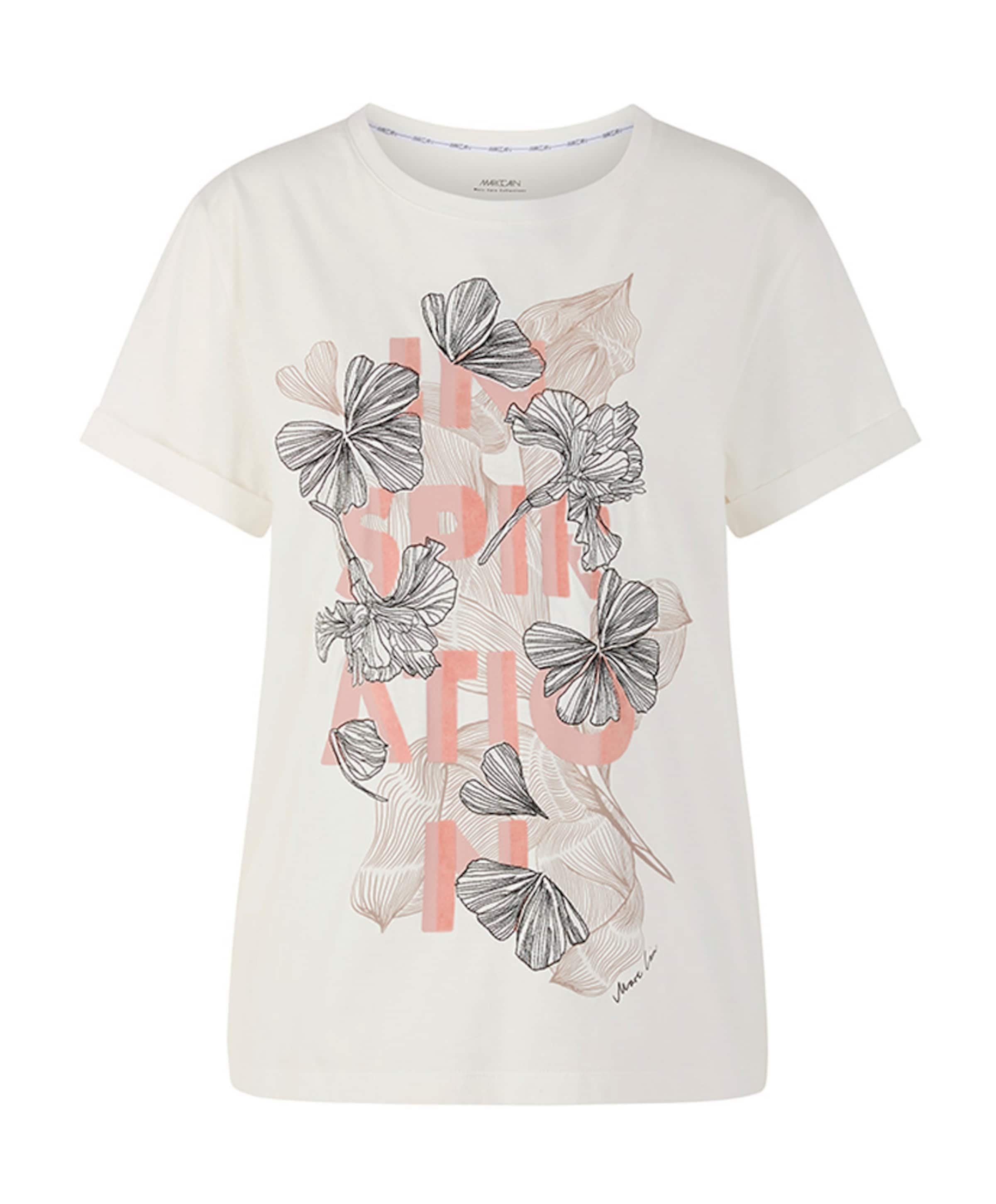 Dames t-shirt ecru
