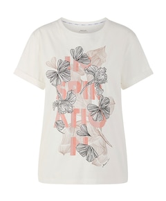 Dames t-shirt ecru