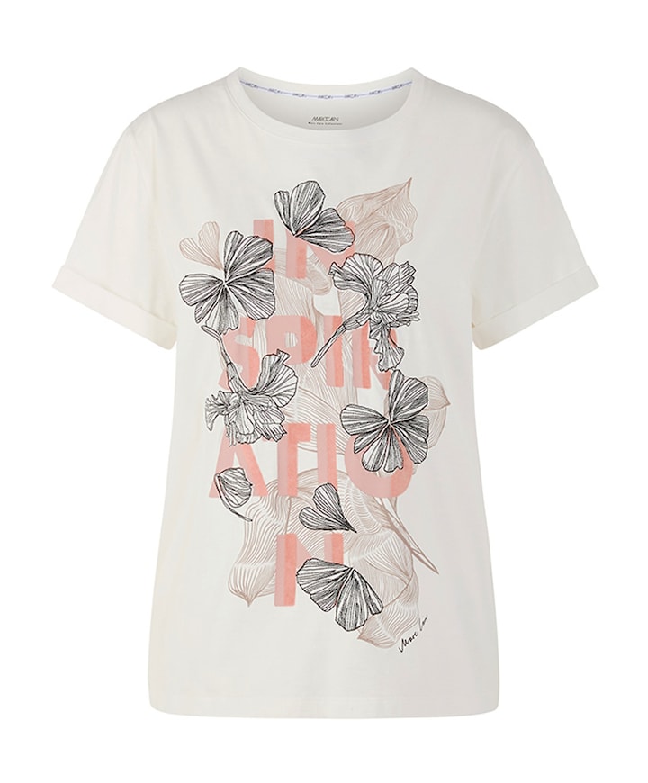 Dames t-shirt ecru