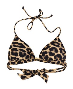 Dames bikinitop bruin