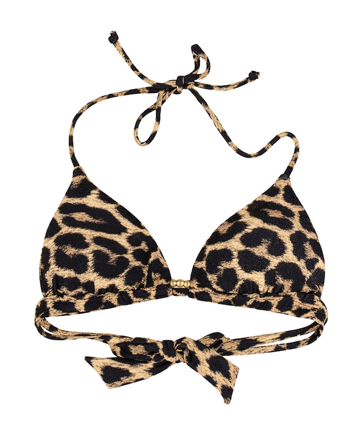 Dames bikinitop bruin