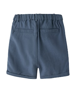 NMMFAHER SHORTS jongens korte broek blauw