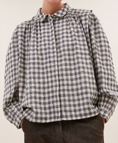 Dames blouse grijs