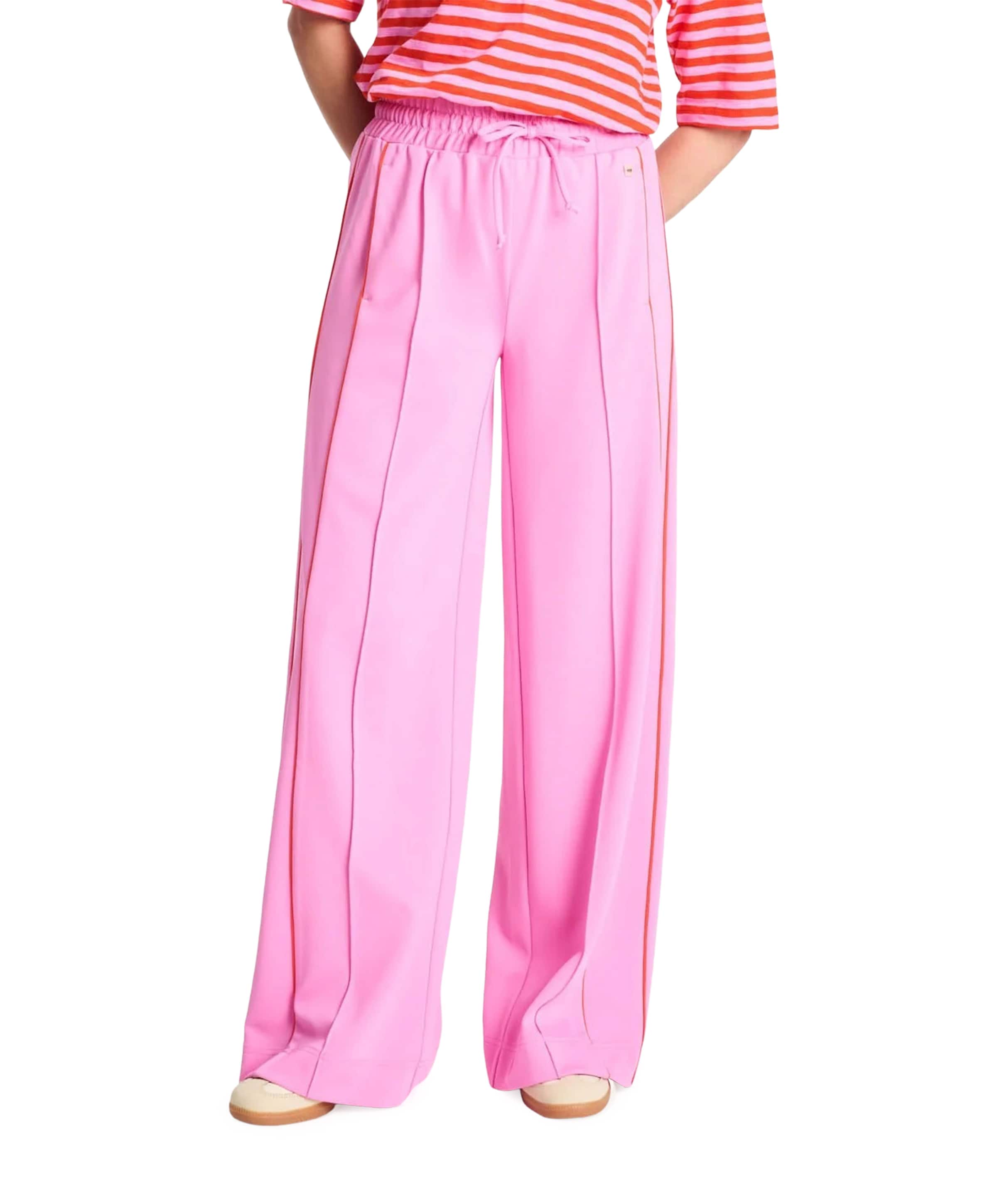 TRACKPANTS - Colourblock Cheering Pink dames broek roze
