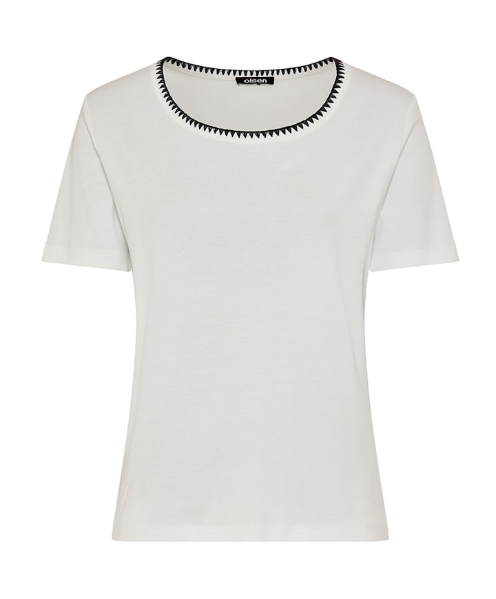 Dames T-shirt ecru