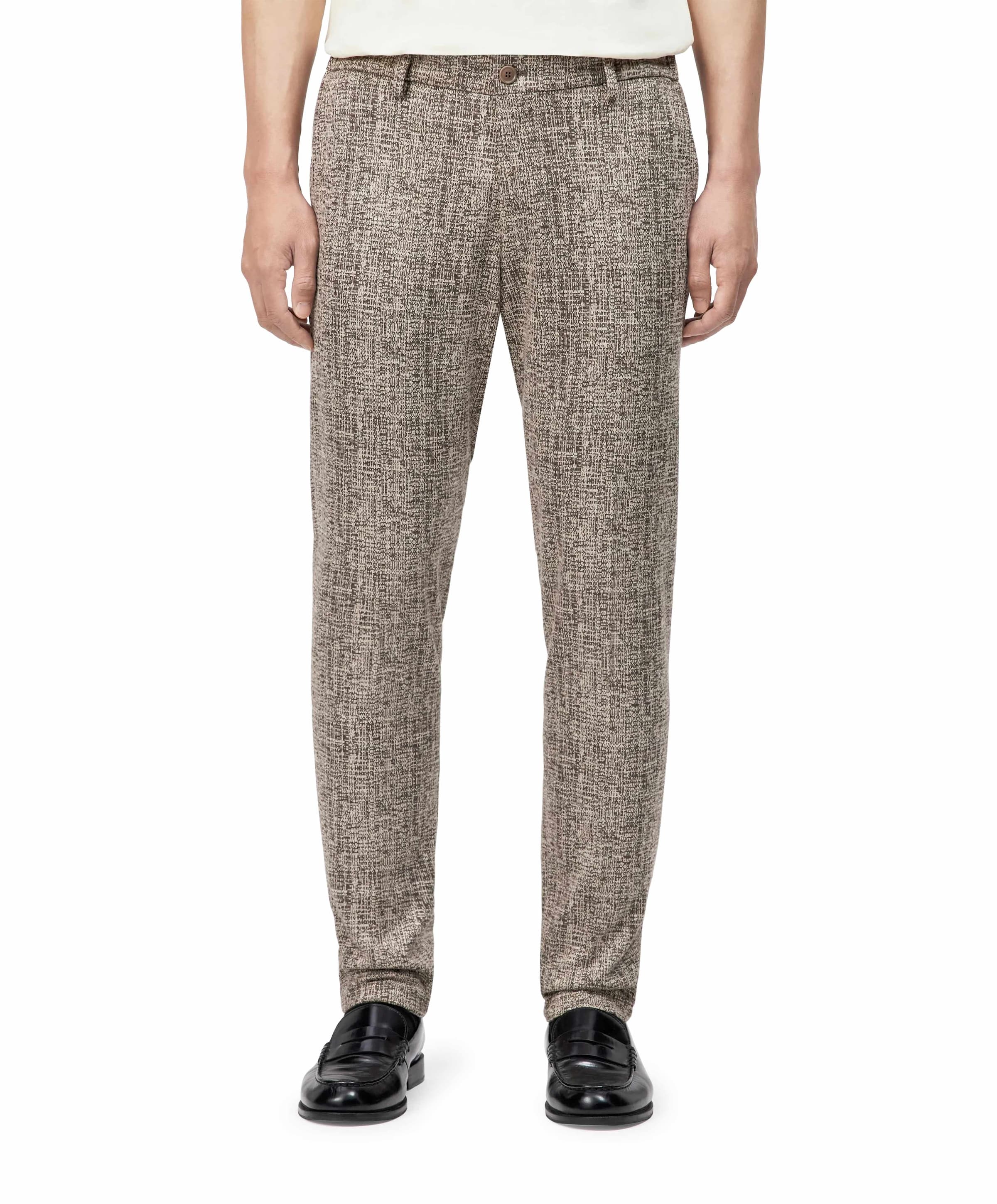 Ajend heren broek bruin