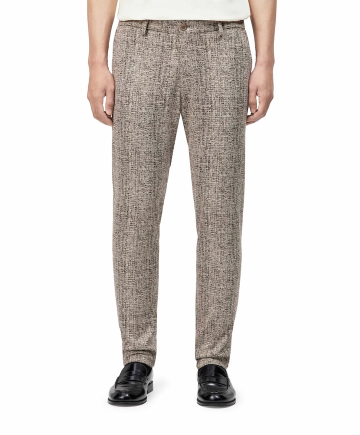 Ajend heren broek bruin