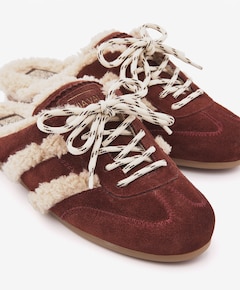 June Ashton dames clogs bordeaux