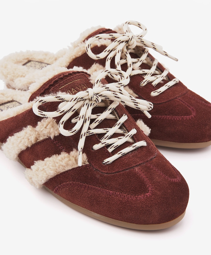 June Ashton dames clogs bordeaux