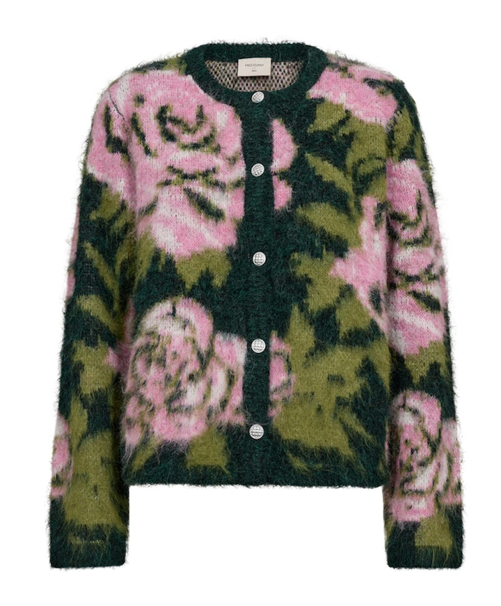 Dames vest groen