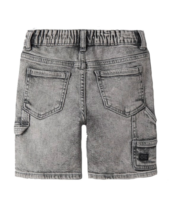 NMMBEN LOOSE DNM BERMUDA 8620-BC NO jongens korte broek grijs