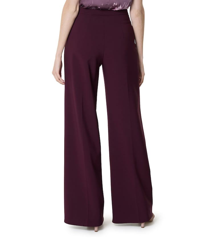 REWI 4.950.0001-B - dames broek bordeaux