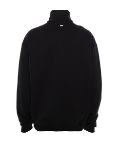 Sweater met rits zwart