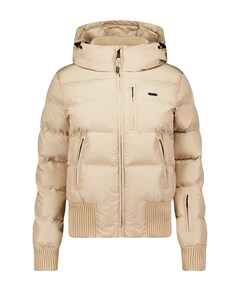 Dames ski-jas beige