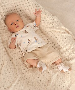 Short meisjes korte broek beige