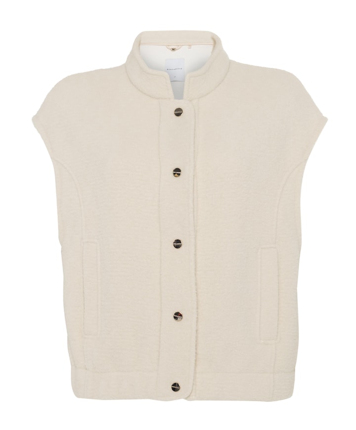Dames gilet ecru