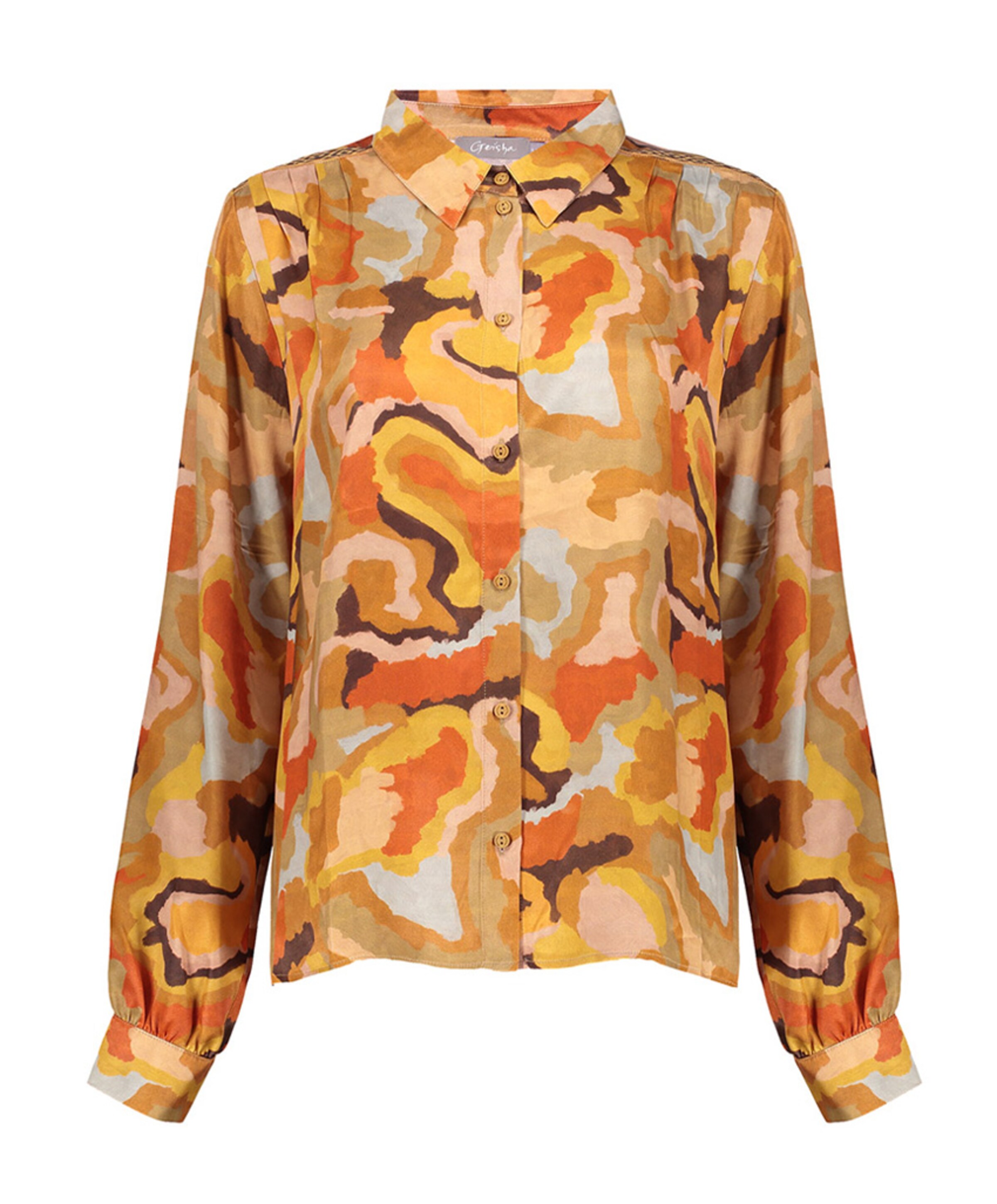 Blouse oranje