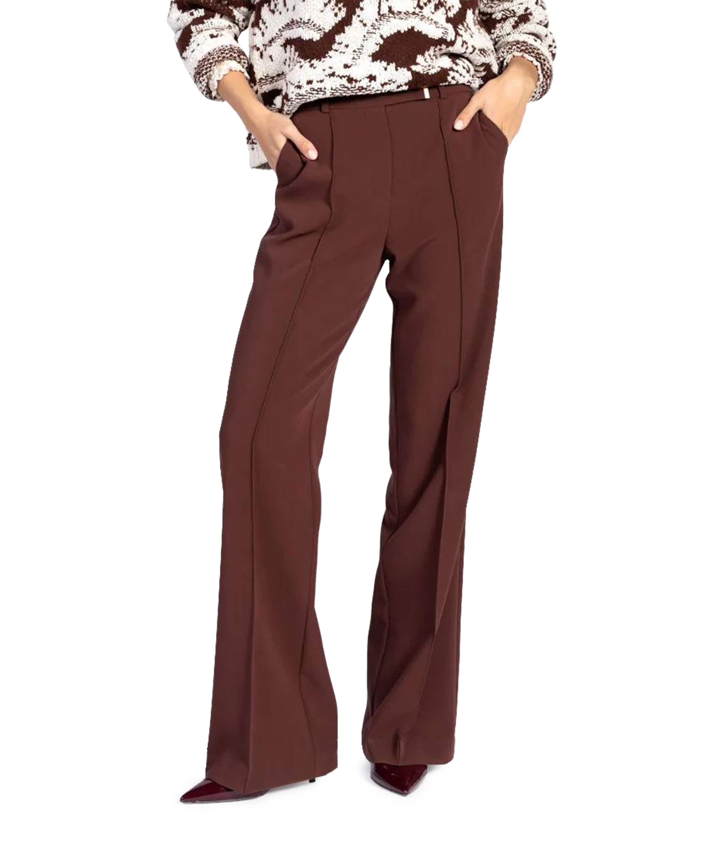 CHANTALLE R PES 345 dames pantalon bordeaux