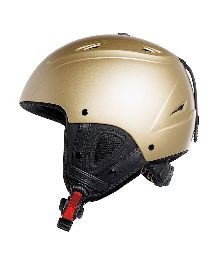 Skihelm goud