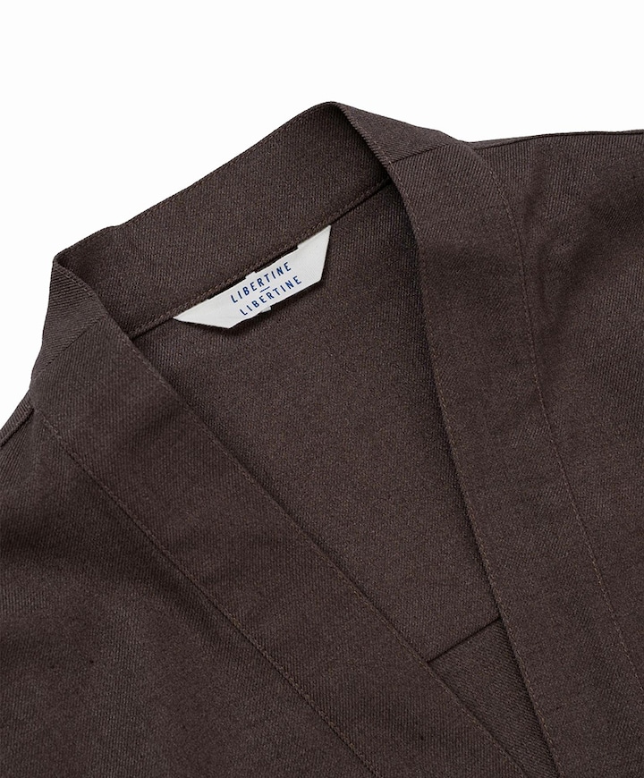 Heren overshirt bruin