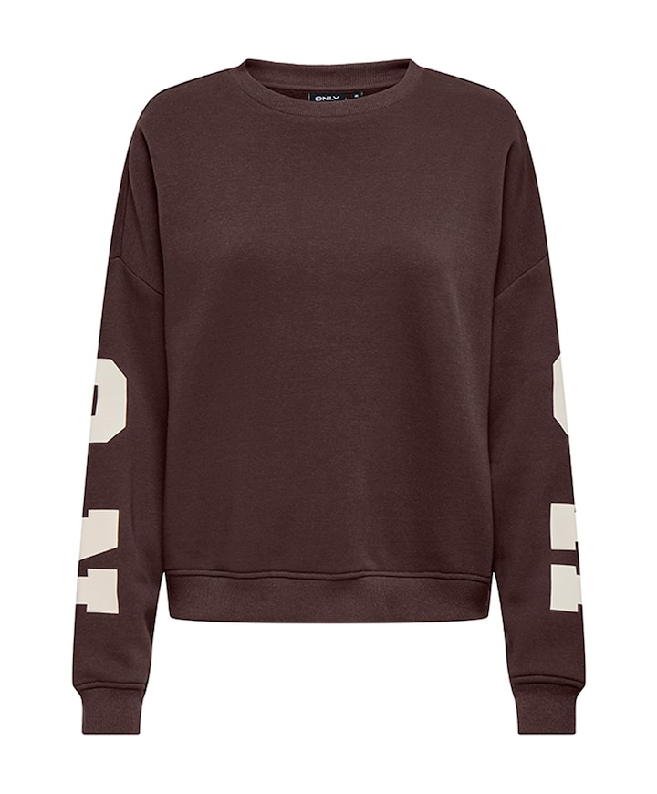 Dames sweater bruin
