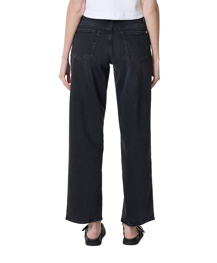 Stovpipe Straight dames jeans zwart