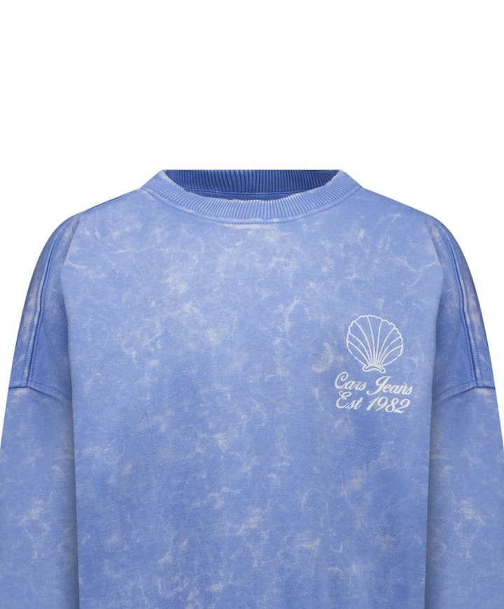 Meisjes sweater blauw