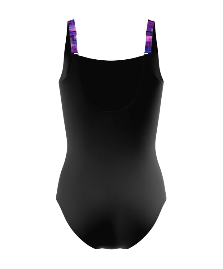 Dames badpak blauw