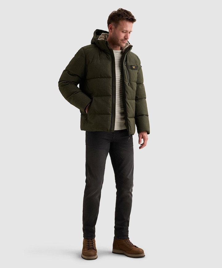 Heren jas groen